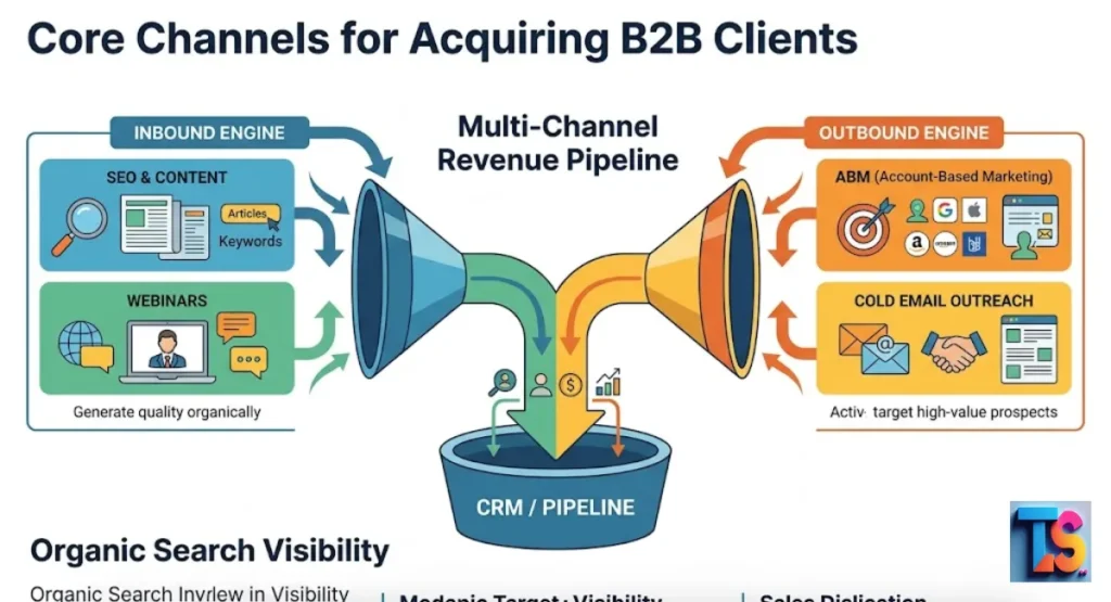 Core Channels for Acquiring B2B Clients