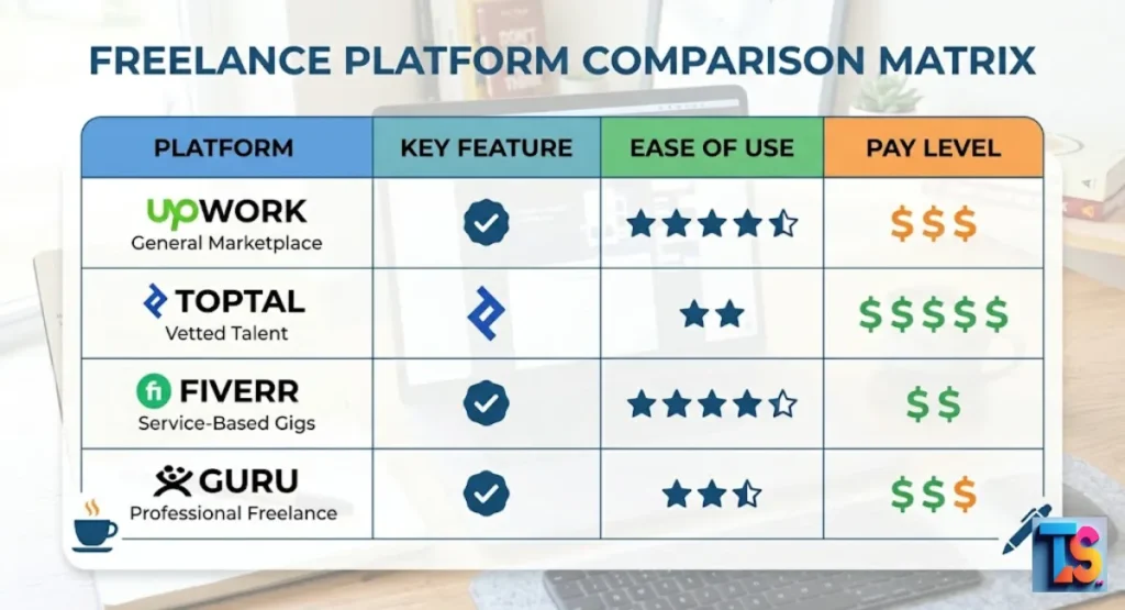 General Freelance Marketplaces: Best for High Volume & Active Bidding