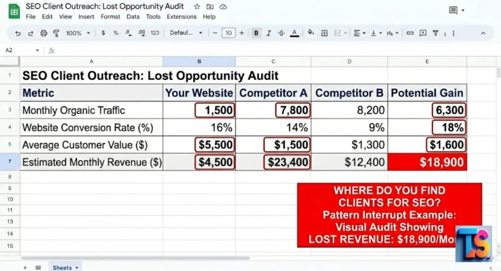 Interactive Micro-Dashboards: Visualizing a Prospect's Lost Growth