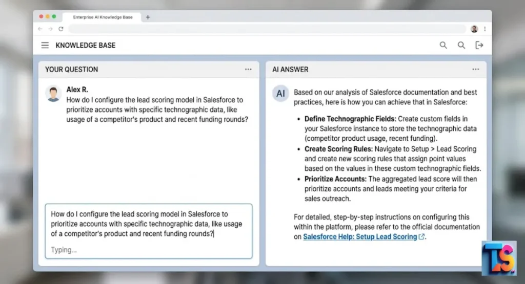 B2B Software Shows Up in AI Search Answers