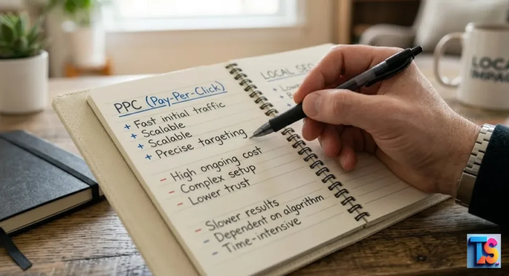 Local SEO vs. Local PPC: Cost-Per-Lead and Conversion Benchmarks